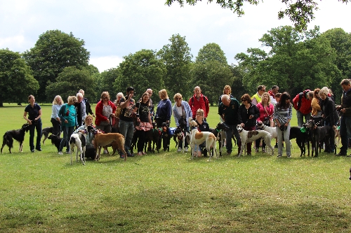 The group who completed the longer walk.