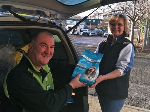Pets at Home Support Adoption Scheme Donated food received