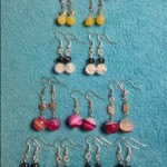 earrings gemstone
