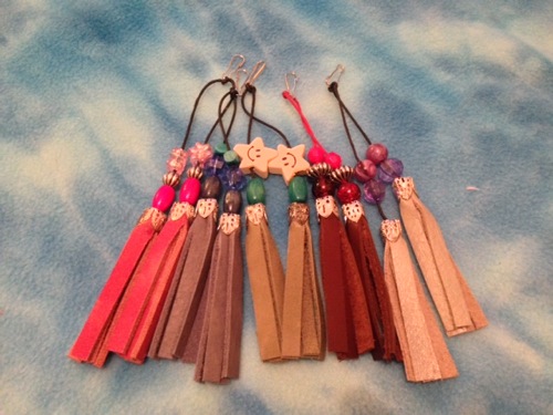 tassels for greyhound collars, sighthounds.